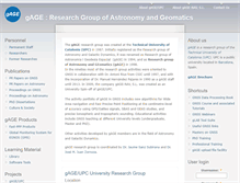 Tablet Screenshot of gage.es